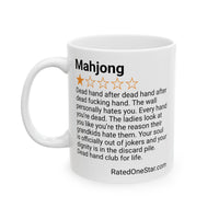 MAHJONG - DEAD HAND - WHITE MUG