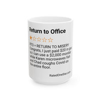 RETURN TO OFFICE - MICROWAVE FISH