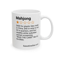 MAHJONG - BIBLE - WHITE MUG