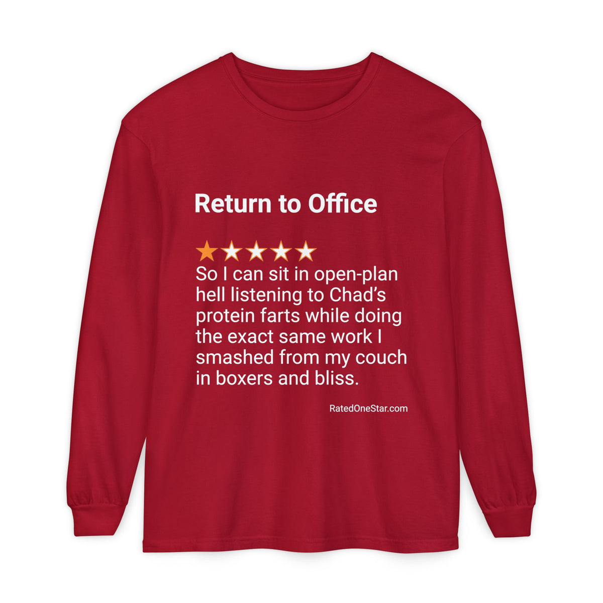 RETURN TO OFFICE - PROTEIN FARTS