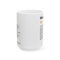 MAHJONG - PLASTIC SHIT MADE IN CHINA - WHITE MUG