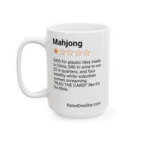 MAHJONG - BIBLE - WHITE MUG
