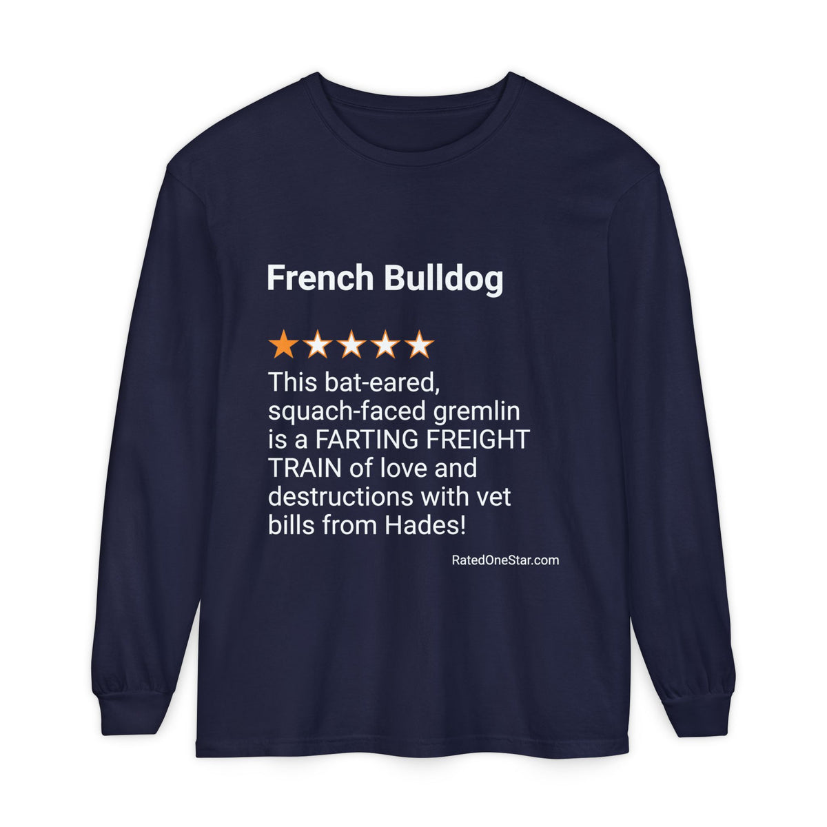 DOGS - FRENCH BULLDOG - FRONT PRINT