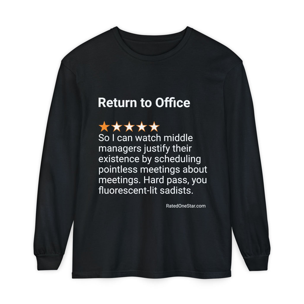 RETURN TO OFFICE - MIDDLE MANAGER