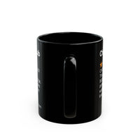 DOGS - CHOCOLATE LAB - BLACK MUG
