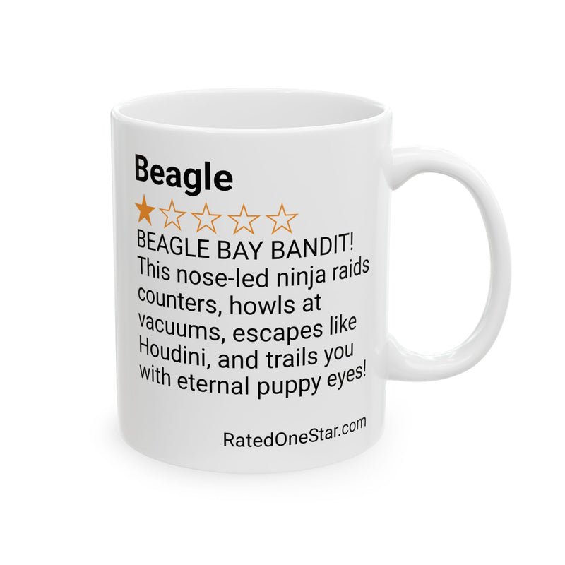 DOGS - BEAGLE - WHITE MUG