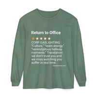RETURN TO OFFICE - GASLIGHTING