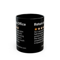 RETURN TO OFFICE - PROTEIN FARTS - BLACK MUG
