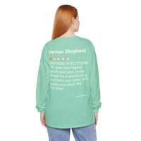 DOGS - GERMAN SHEPHERD - BACK PRINT