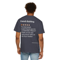 DOGS - FRENCH BULLDOG - BACK PRINT