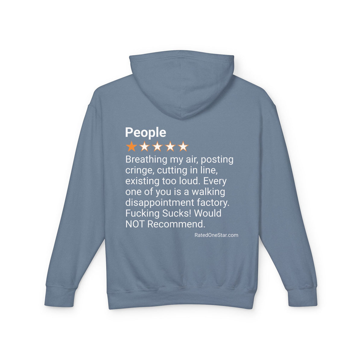 PEOPLE - POSTING CRINGE - BACK PRINT
