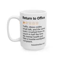 RETURN TO OFFICE - TRAFFIC - WHITE MUG