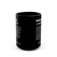 MAHJONG - JUST FOR FUN - BLACK MUG