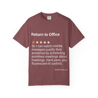 RETURN TO OFFICE - MIDDLE MANAGER