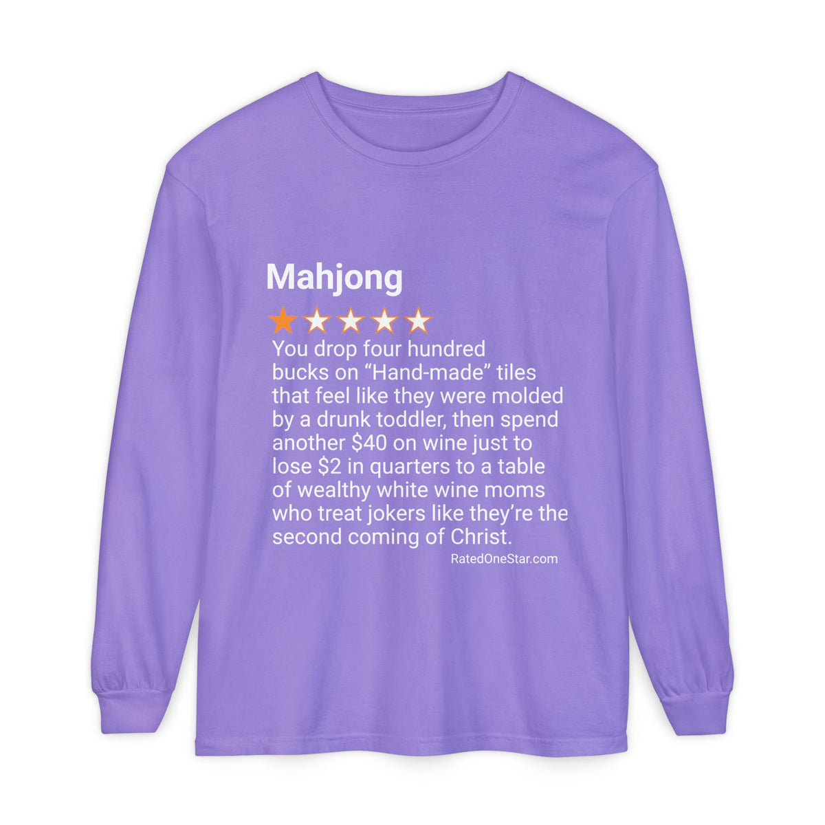 MAHJONG - PLASTIC SHIT MADE IN CHINA