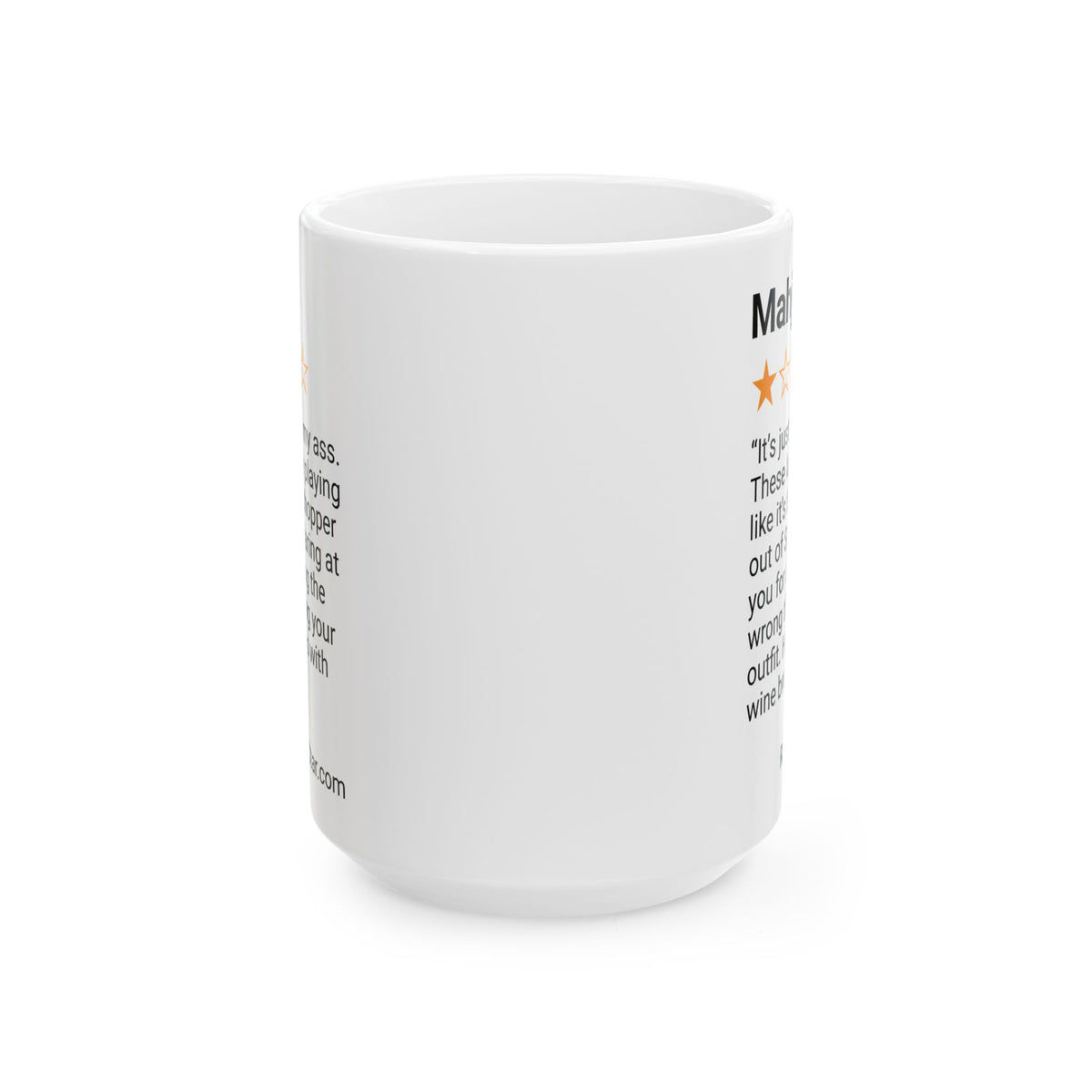 MAHJONG - JUST FOR FUN - WHITE MUG