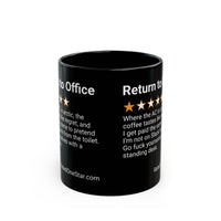 RETURN TO OFFICE - REGRET - BLACK MUG