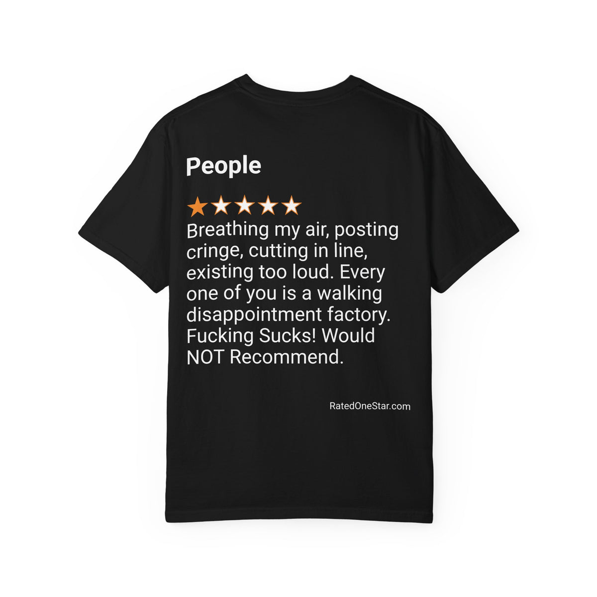PEOPLE - POSTING CRINGE - BACK PRINT