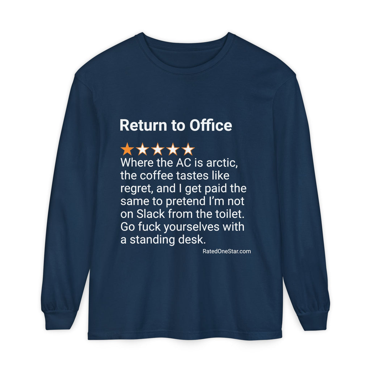 RETURN TO OFFICE - REGRET