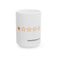 RATED ONE STAR - MUG WHITE
