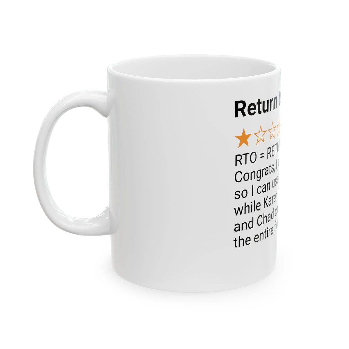 RETURN TO OFFICE - MICROWAVE FISH