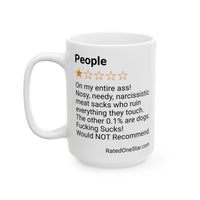 PEOPLE - MEAT SACKS - WHITE MUG
