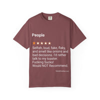 PEOPLE - SELFISH - FRONT PRINT