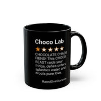 DOGS - CHOCO LAB - BLACK MUG
