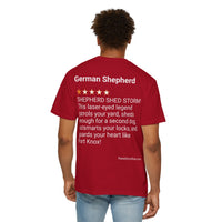 DOGS - GERMAN SHEPHERD - BACK PRINT