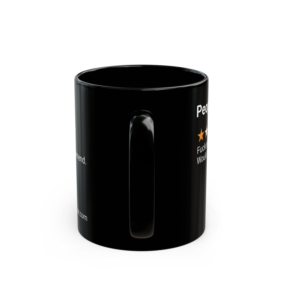 PEOPLE - BLACK MUG