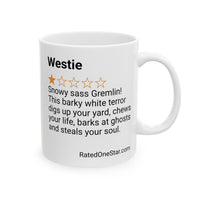 DOGS - WESTIE - WHITE MUG