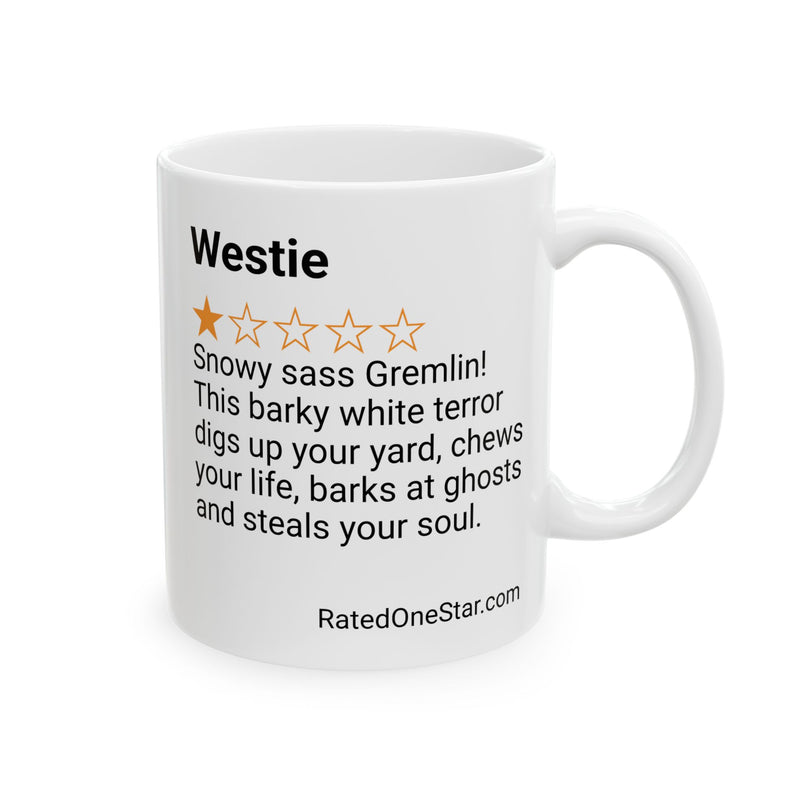 DOGS - WESTIE - WHITE MUG
