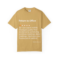 RETURN TO OFFICE - MIDDLE MANAGER