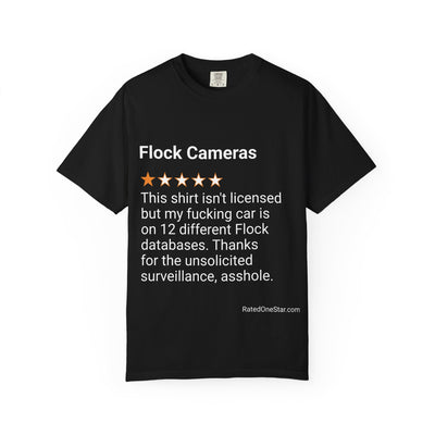 FLOCK CAMERAS - LICENSE - FRONT PRINT