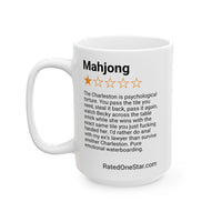 MAHJONG - CHARLESTON - WHITE MUG