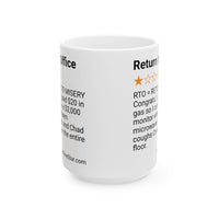 RETURN TO OFFICE - MICROWAVE FISH - WHITE MUG