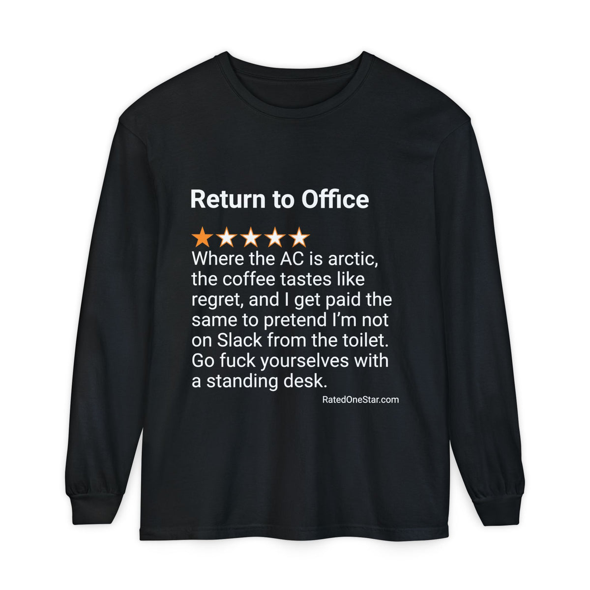 RETURN TO OFFICE - REGRET