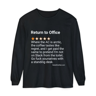 RETURN TO OFFICE - REGRET