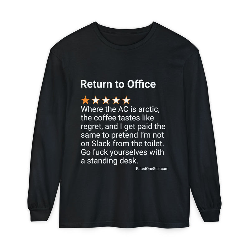 RETURN TO OFFICE - REGRET