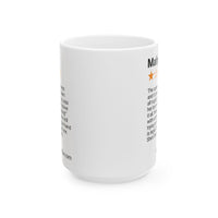 MAHJONG - QUIET ONE - WHITE MUG