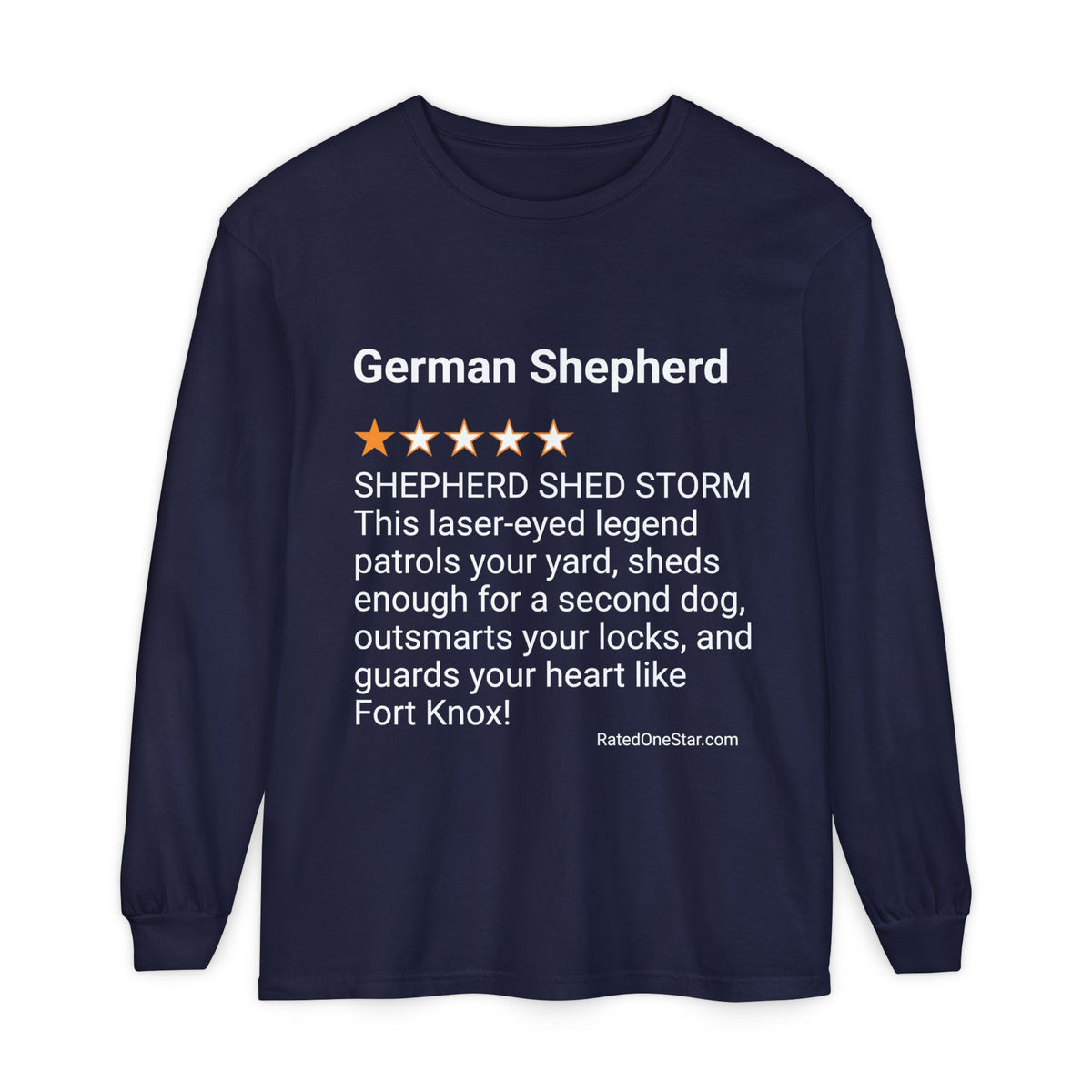 DOGS - GERMAN SHEPHERD - FRONT PRINT