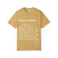RETURN TO OFFICE - MICROWAVE FISH
