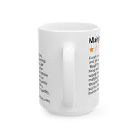 MAHJONG - READ THE CARD - WHITE MUG