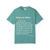 RETURN TO OFFICE - GASLIGHTING