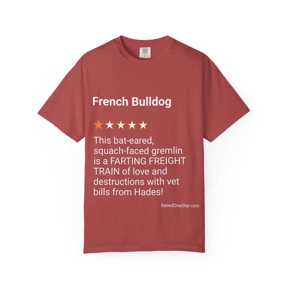 DOGS - FRENCH BULLDOG - FRONT PRINT
