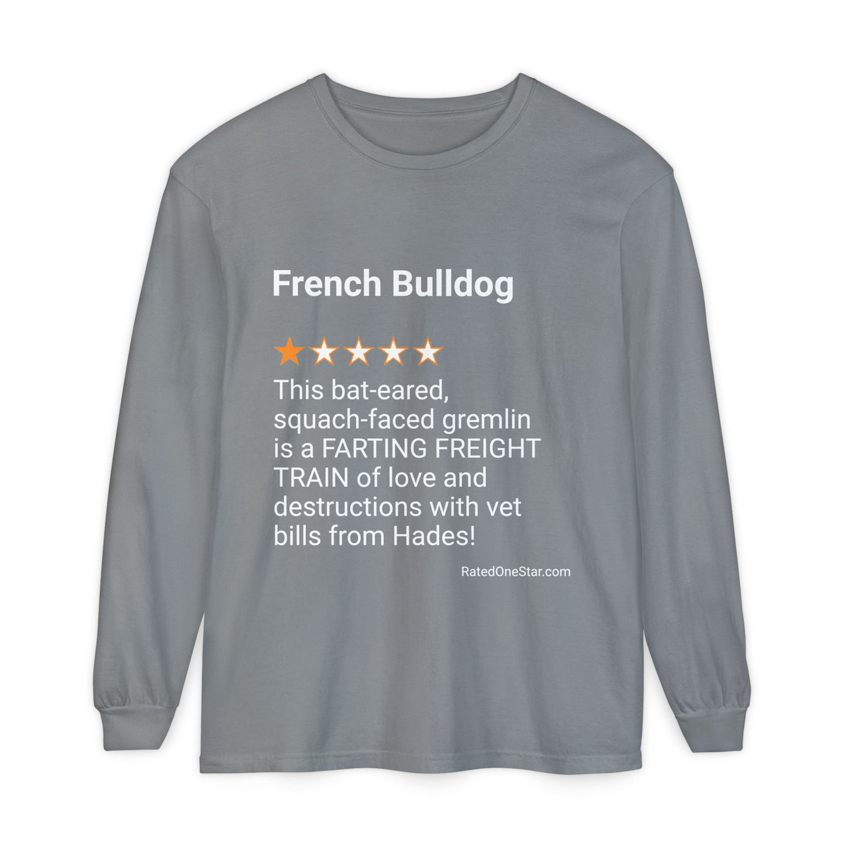 DOGS - FRENCH BULLDOG - FRONT PRINT