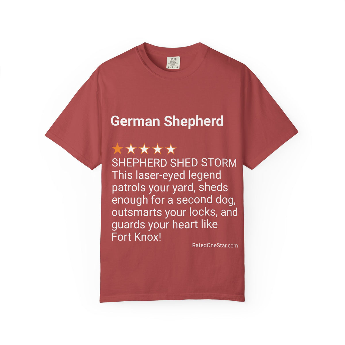 DOGS - GERMAN SHEPHERD - FRONT PRINT