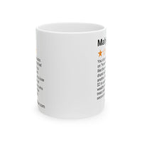 MAHJONG - PLASTIC SHIT MADE IN CHINA - WHITE MUG
