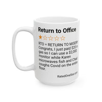 RETURN TO OFFICE - MICROWAVE FISH - WHITE MUG