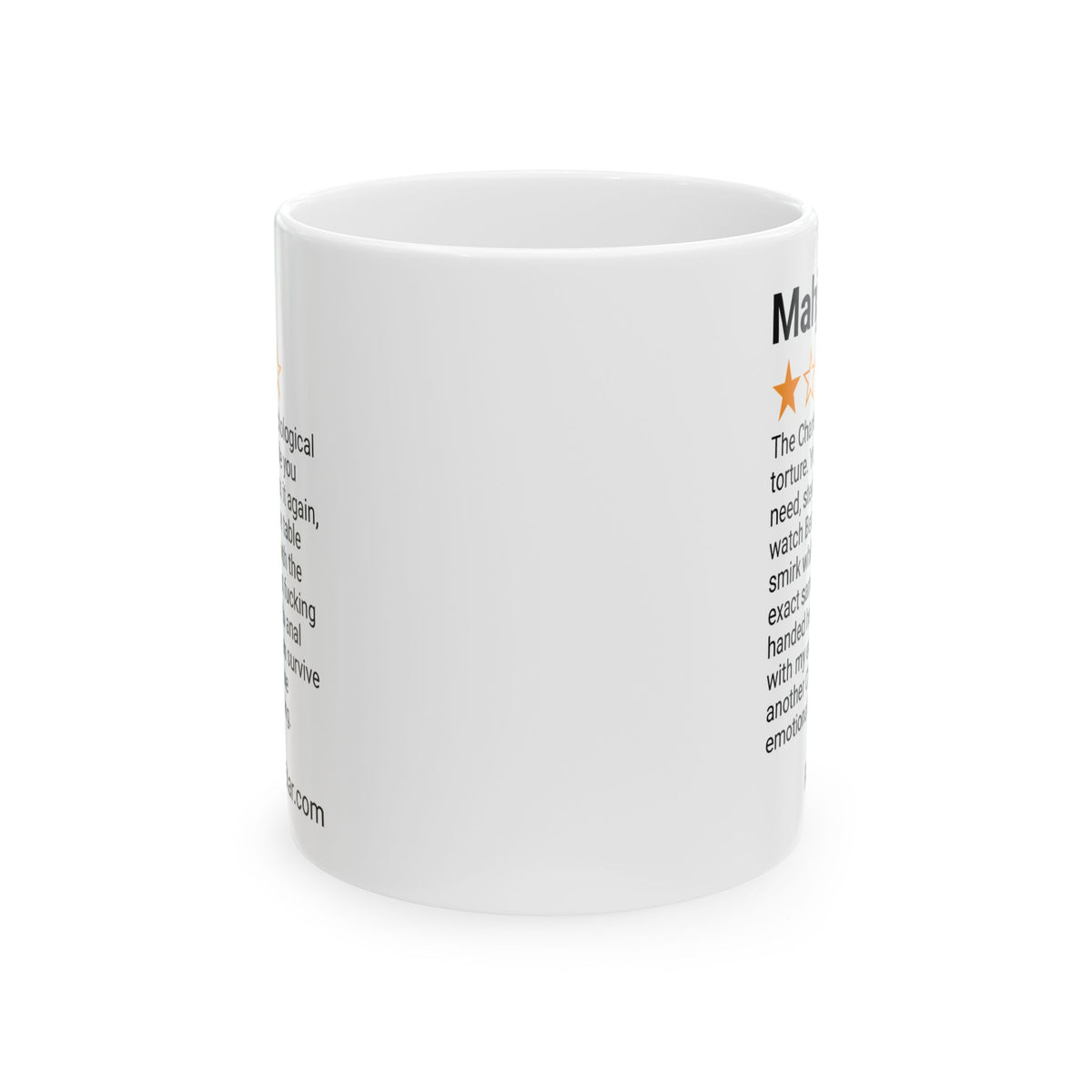 MAHJONG - CHARLESTON - WHITE MUG